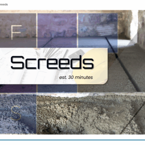 Screeds